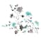 RoomMates Blossom Watercolor Bird Branch Peel & Stick Wall Decals